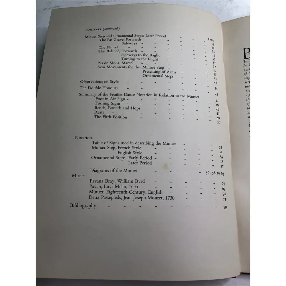 Historical Dances for the Theatre: The Pavan and the Minuet 1950 John Guthrie HC